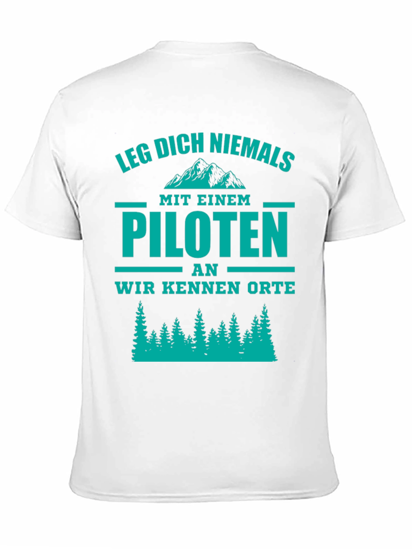 Pilot T-Shirt - Funny German Phrase