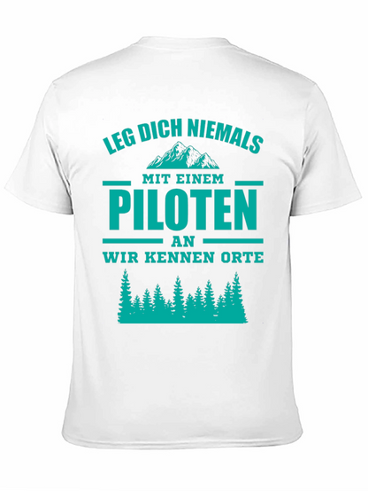 Pilot T-Shirt - Funny German Phrase