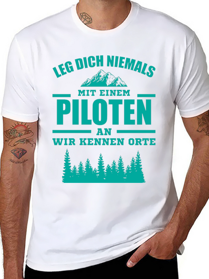 Pilot T-Shirt - Funny German Phrase