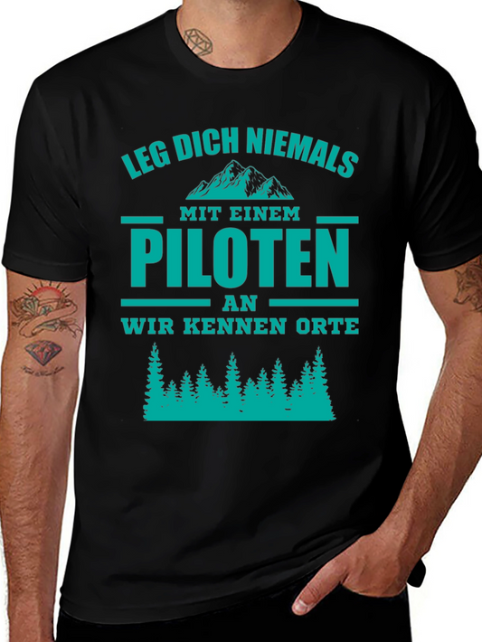 Pilot T-Shirt - Funny German Phrase