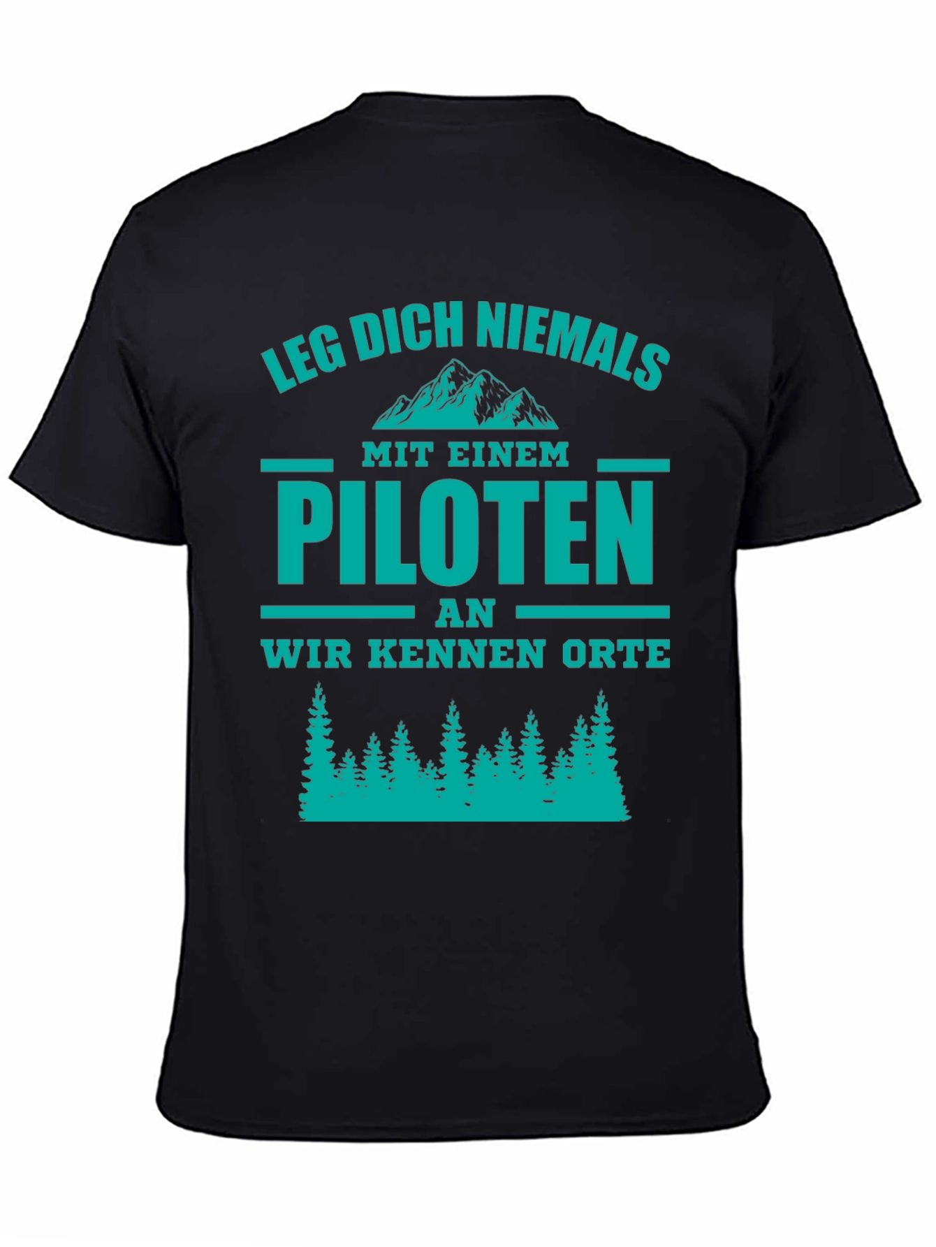Pilot T-Shirt - Funny German Phrase