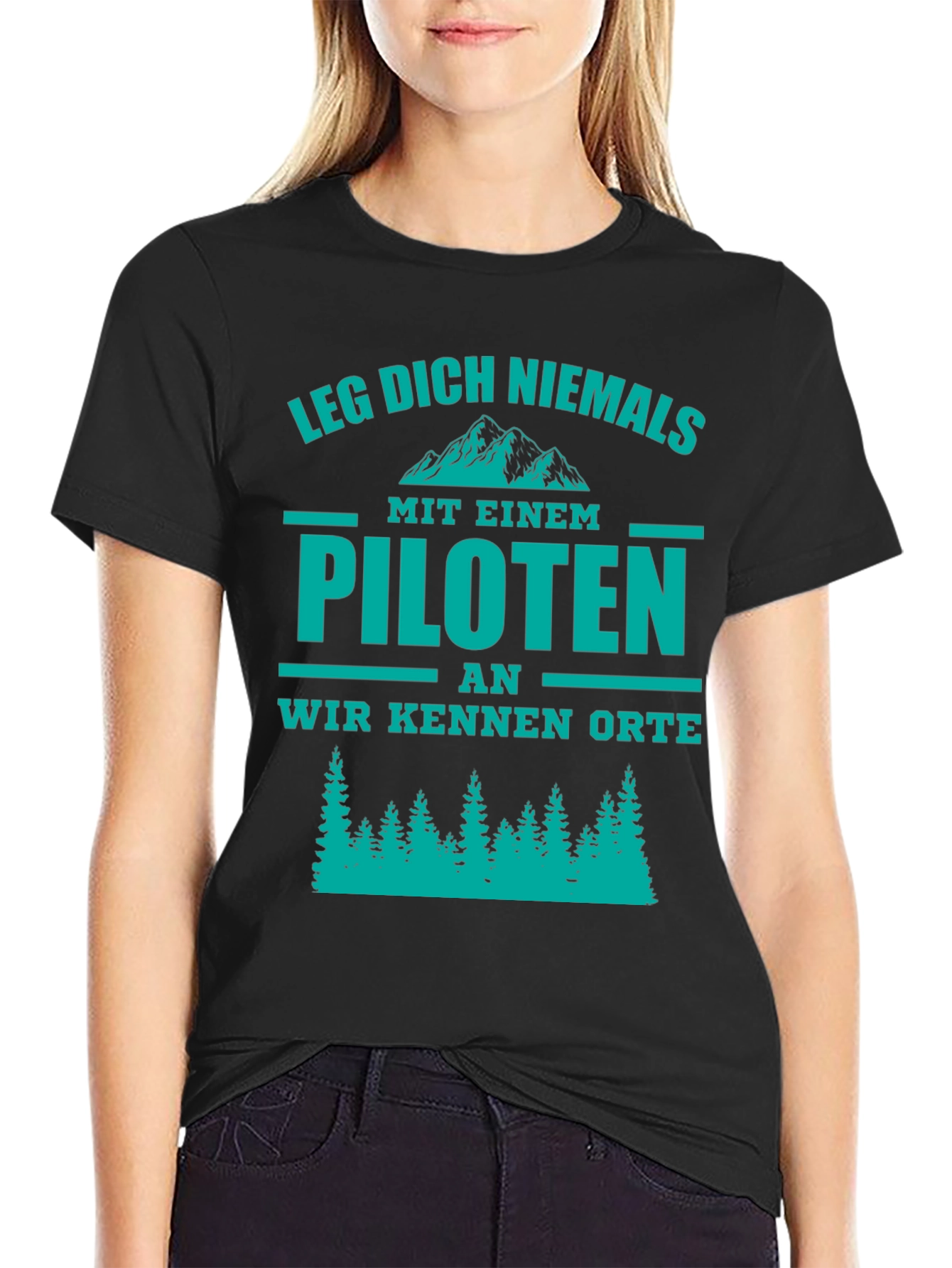 Pilot T-Shirt - Funny German Phrase