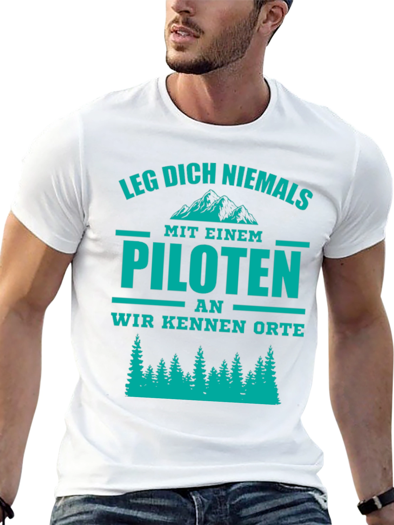 Pilot T-Shirt - Funny German Phrase