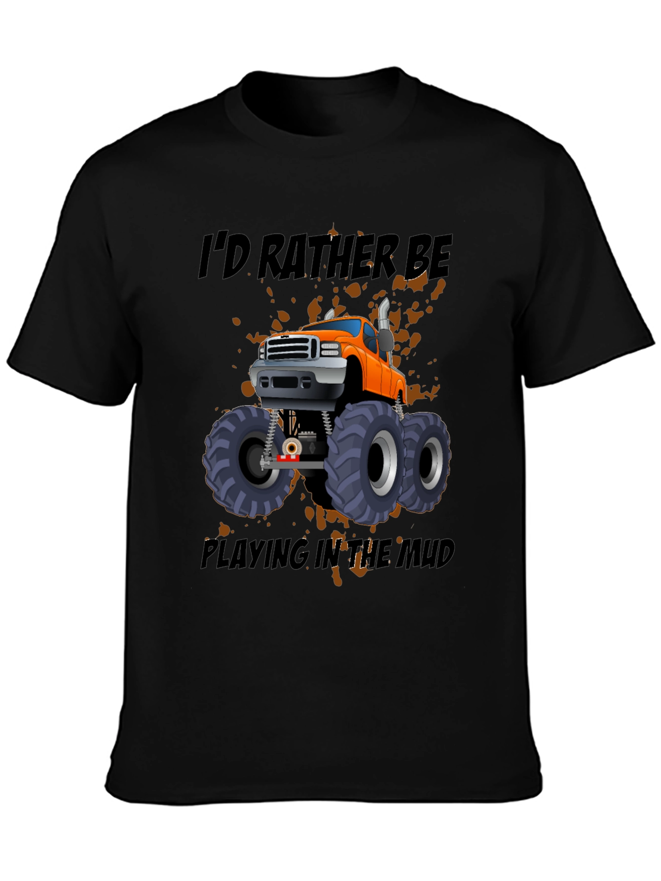 Mudding Monster Truck Tee