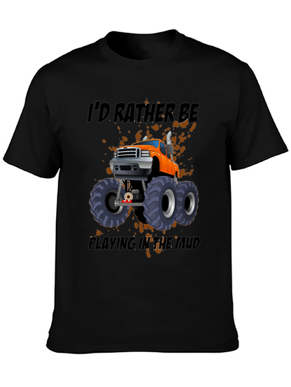 Mudding Monster Truck Tee