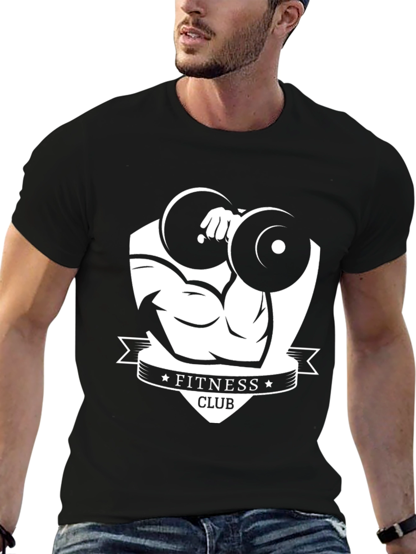 Fitness Club T-Shirt: Gym Workout Apparel