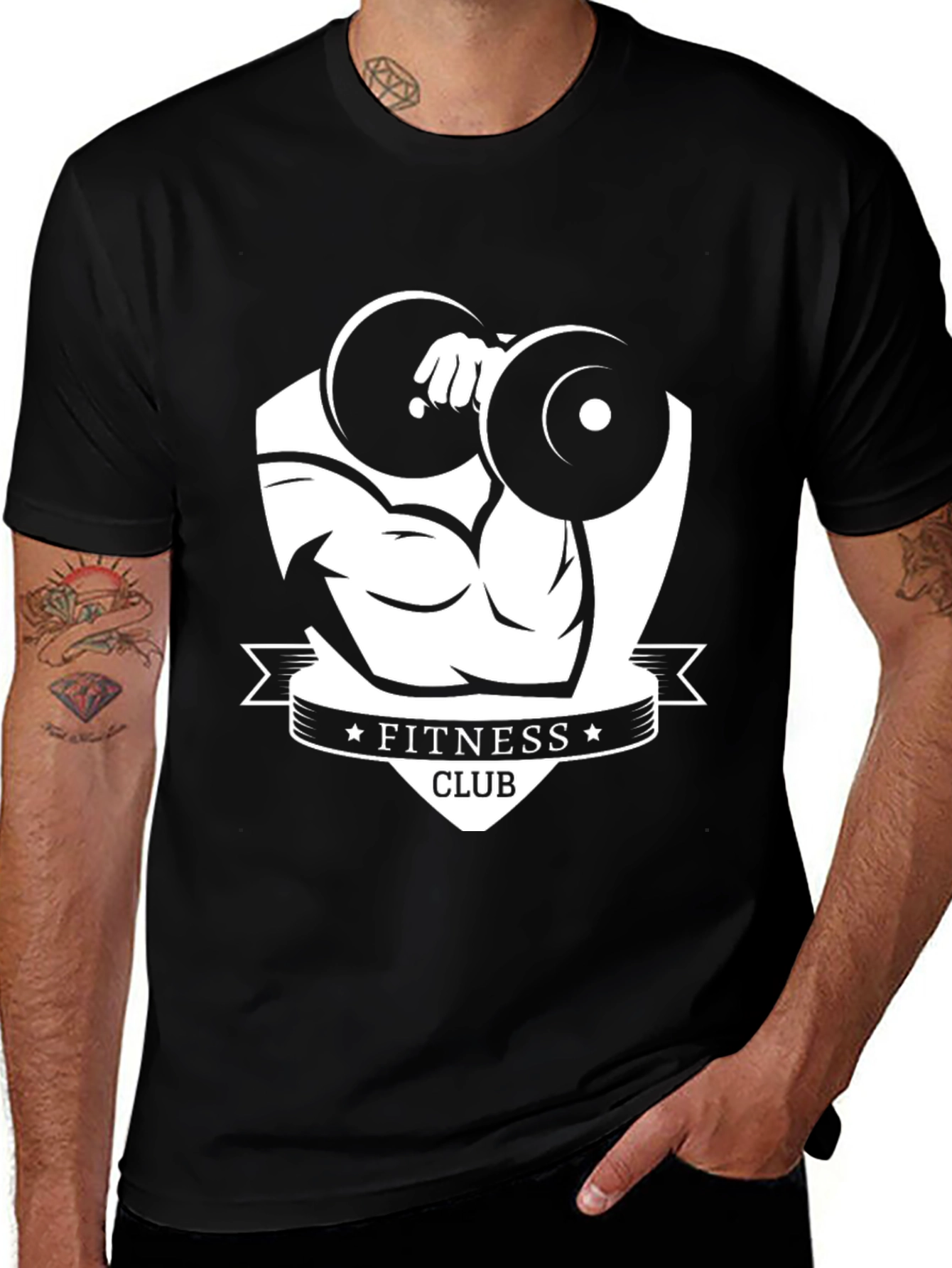 Fitness Club T-Shirt: Gym Workout Apparel