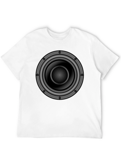 Speaker Graphic T-Shirt - Bold Audio Design
