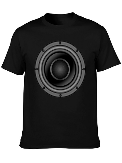 Speaker Graphic T-Shirt - Bold Audio Design