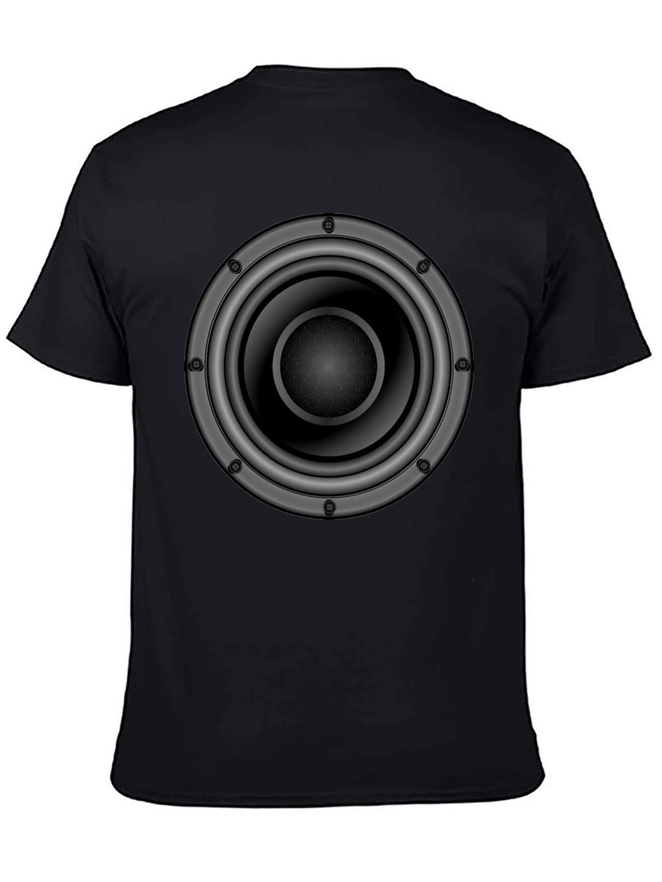 Speaker Graphic T-Shirt - Bold Audio Design