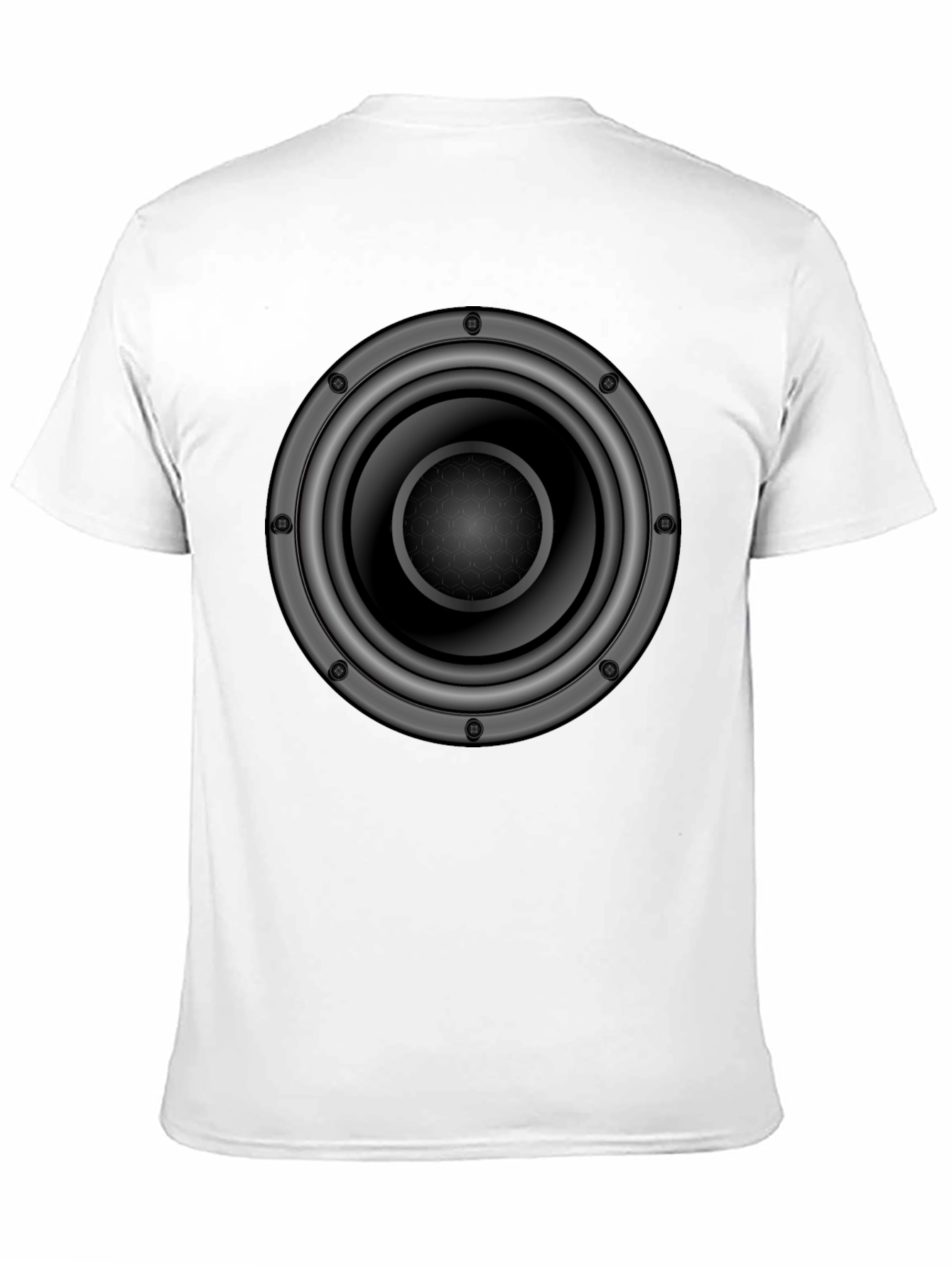 Speaker Graphic T-Shirt - Bold Audio Design