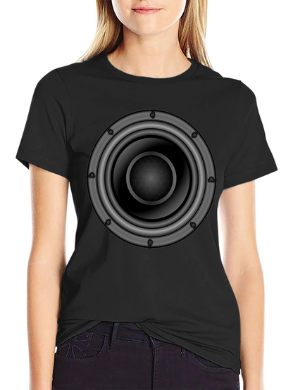 Speaker Graphic T-Shirt - Bold Audio Design