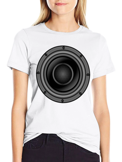 Speaker Graphic T-Shirt - Bold Audio Design