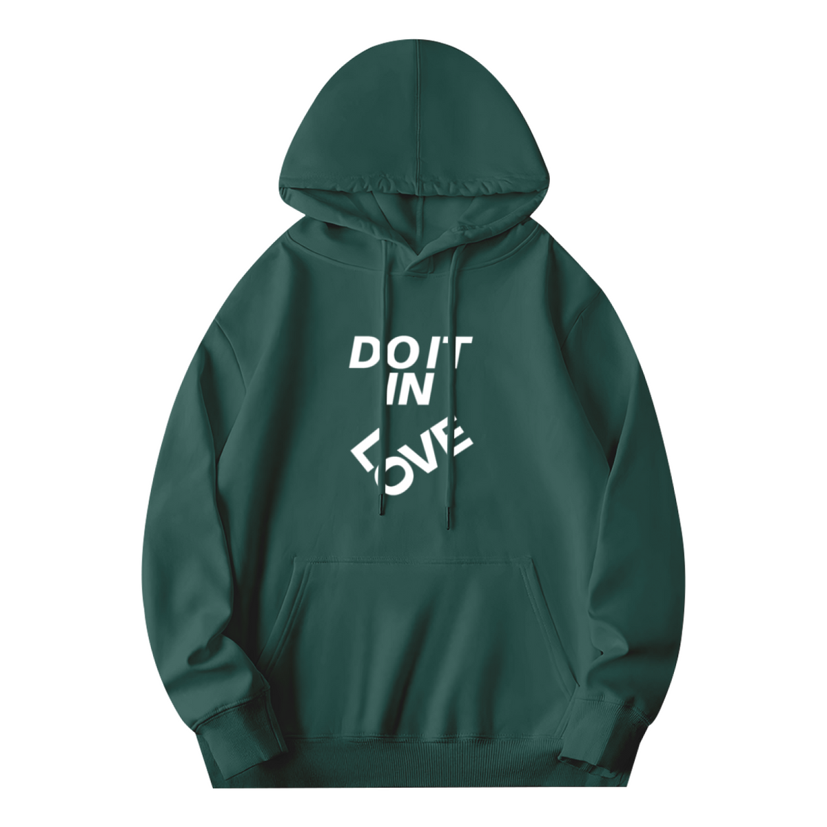 Do It In Love' Arrow Graphic Hoodie