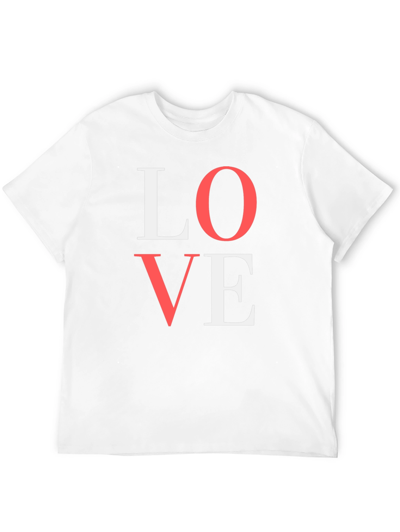 Love Graphic Tee - Black Cotton T-Shirt