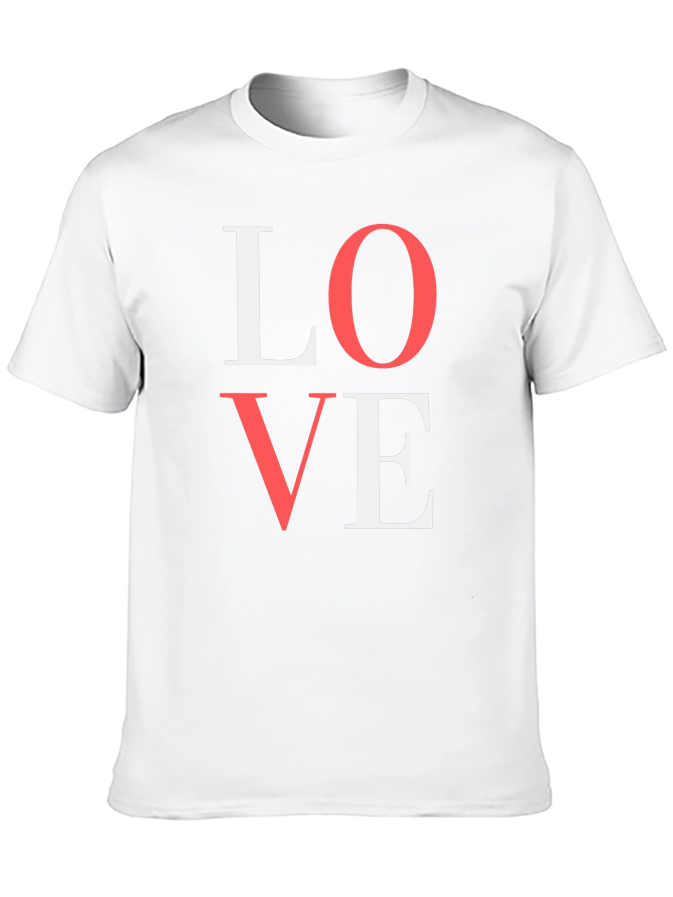Love Graphic Tee - Black Cotton T-Shirt