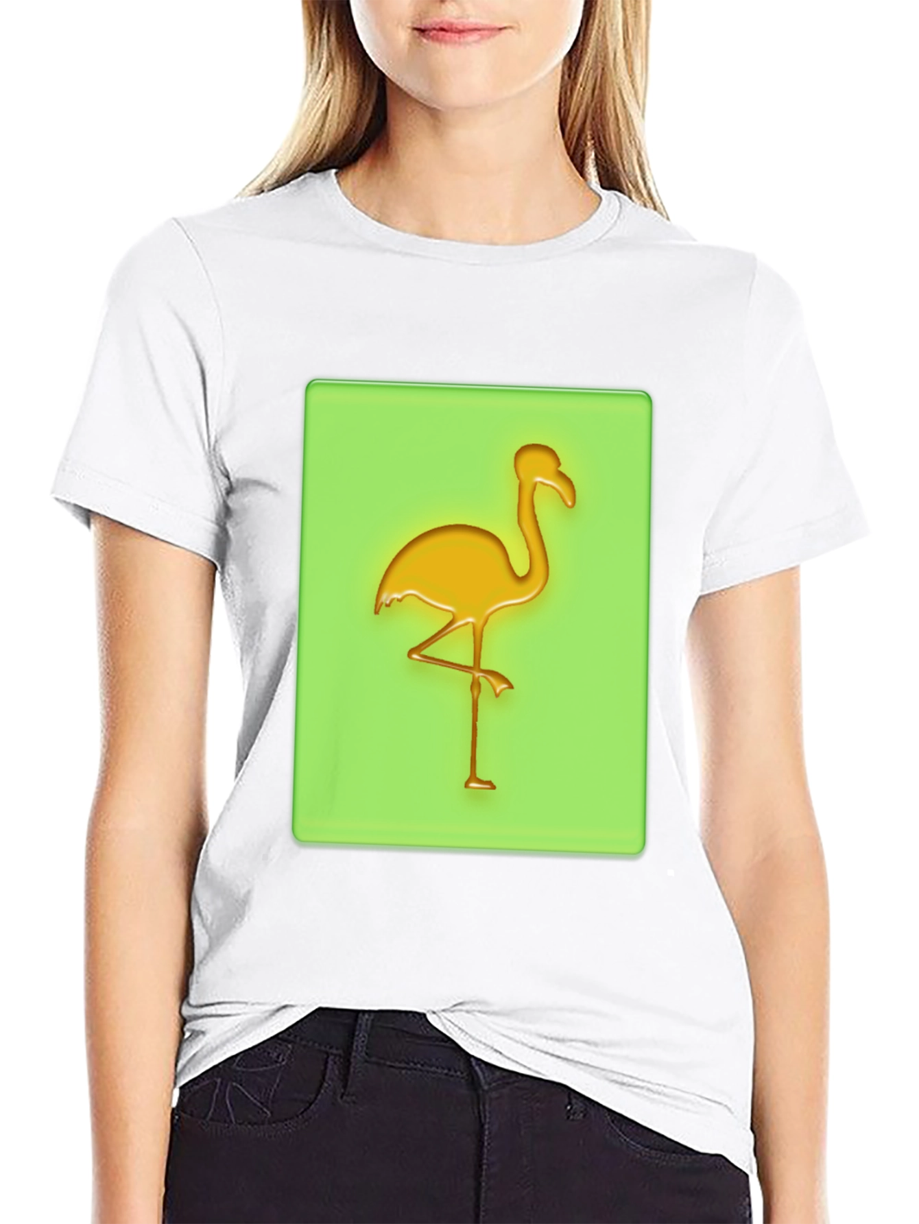Flamingo Graphic T-Shirt - Tropical Vibes