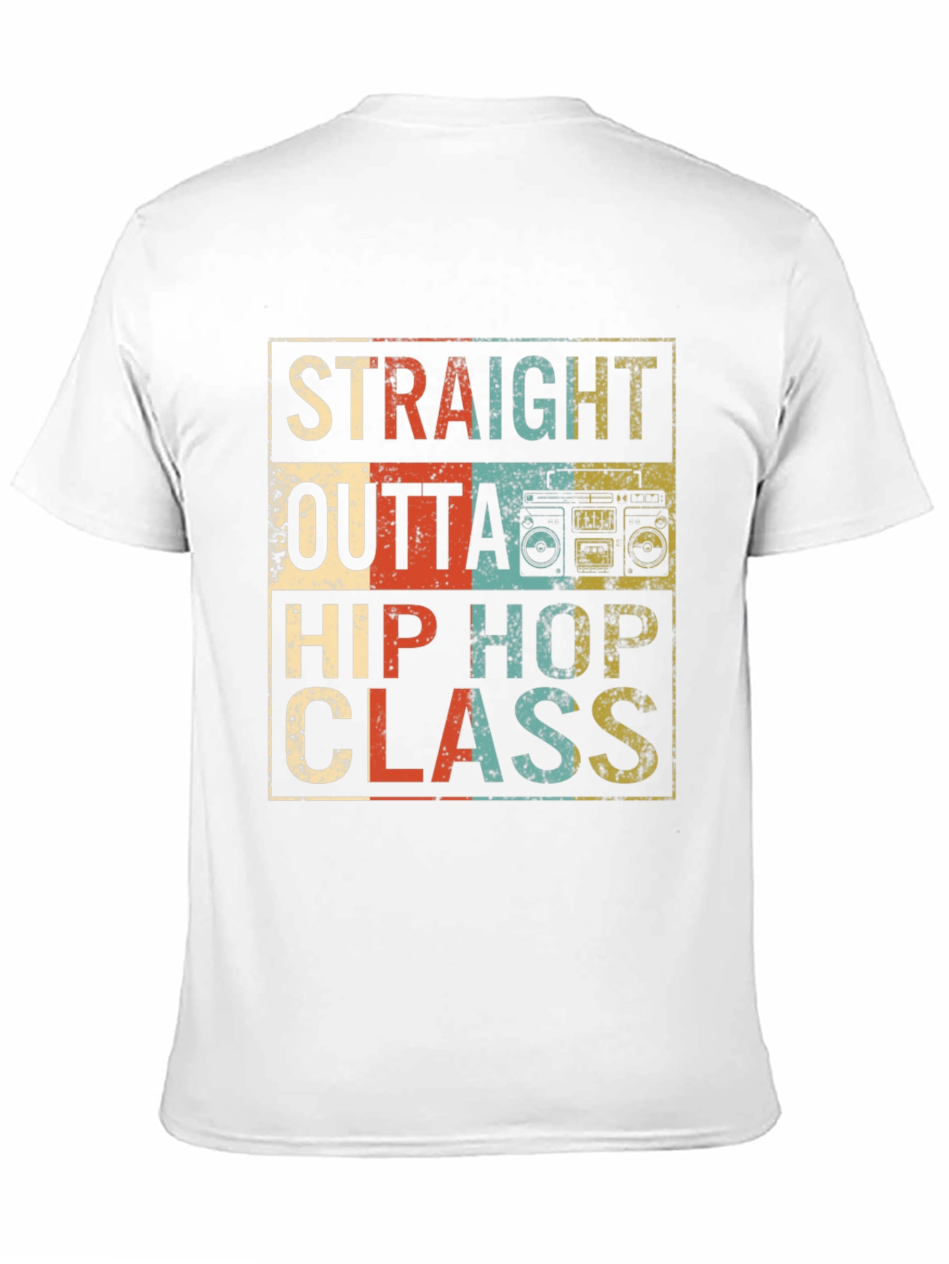 Straight Outta Hip Hop Class Retro T-Shirt