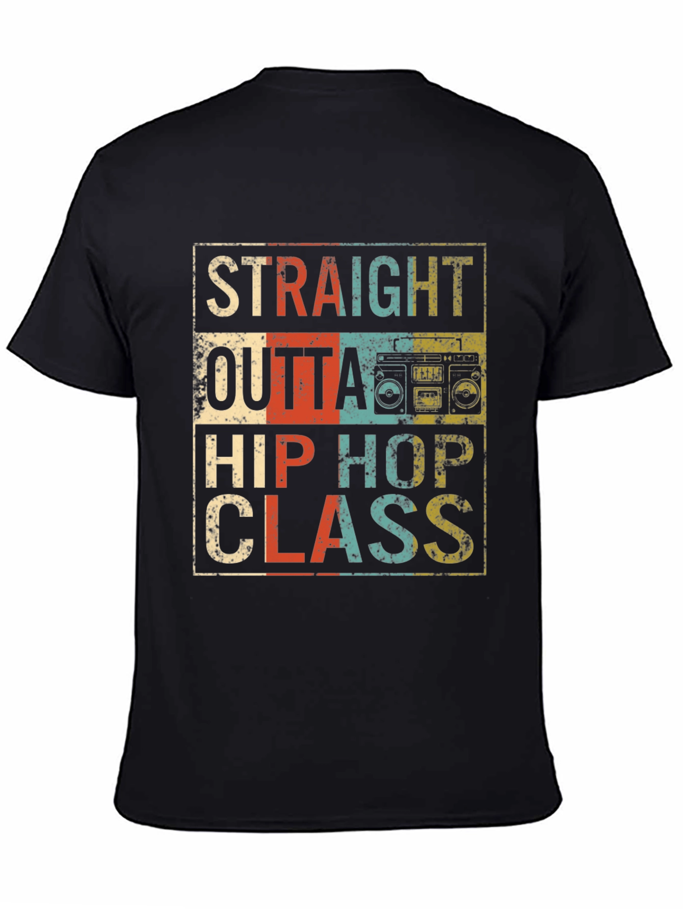 Straight Outta Hip Hop Class Retro T-Shirt