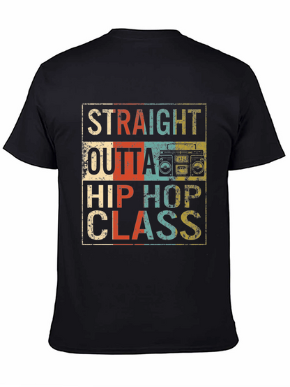 Straight Outta Hip Hop Class Retro T-Shirt