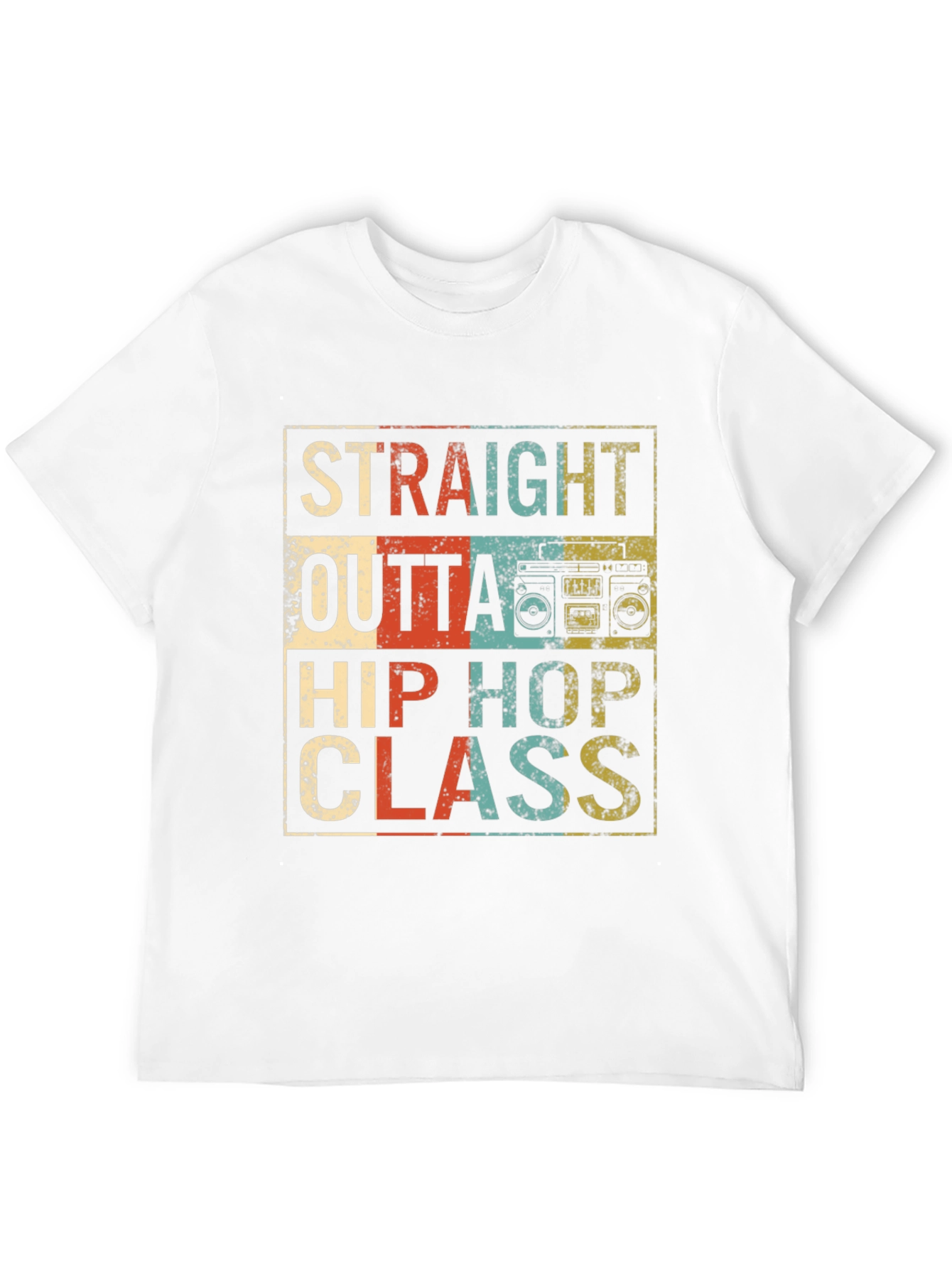 Straight Outta Hip Hop Class Retro T-Shirt