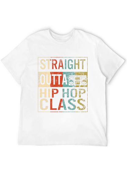 Straight Outta Hip Hop Class Retro T-Shirt