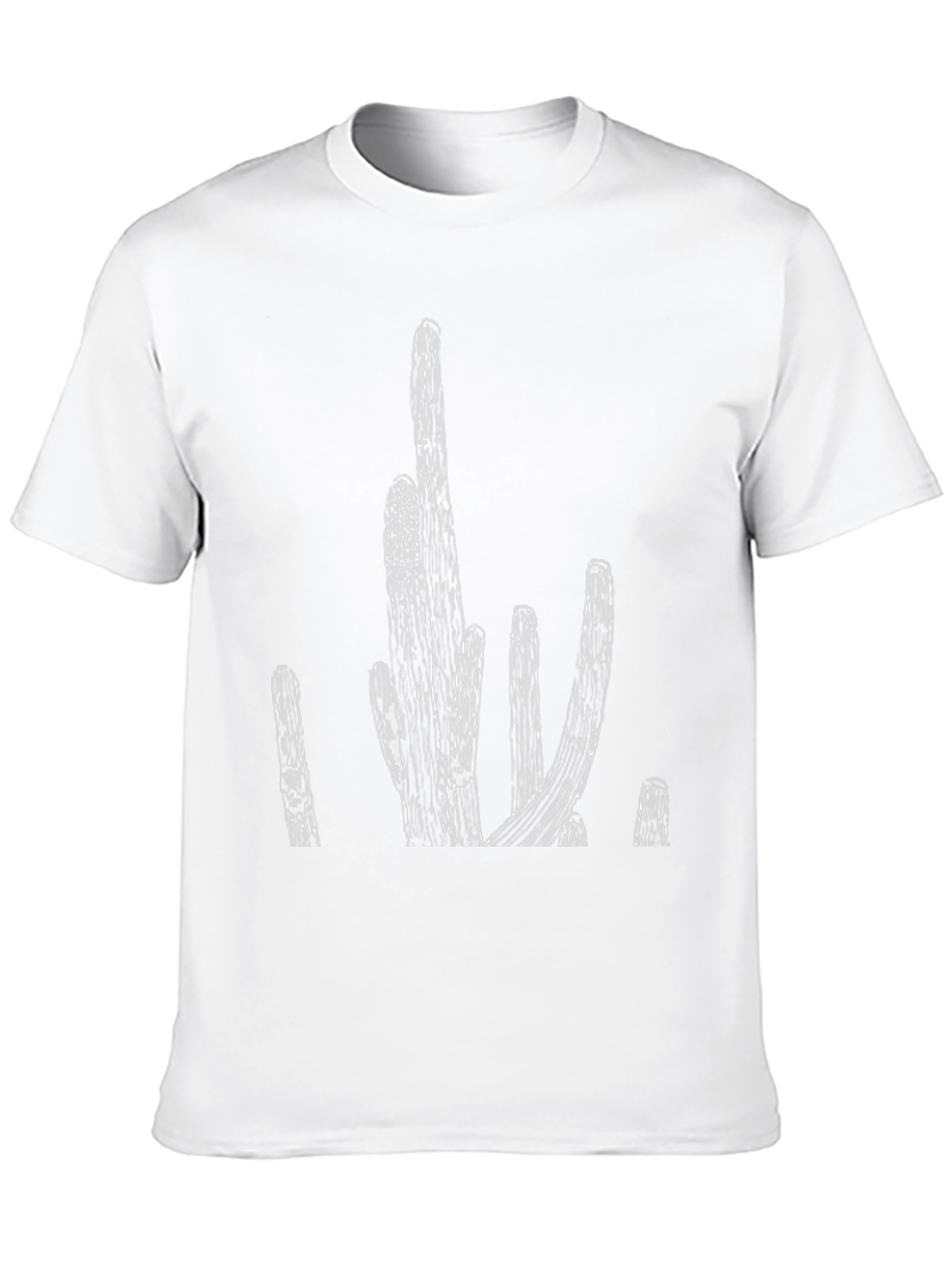 Cactus Graphic Tee - Desert Plant T-Shirt