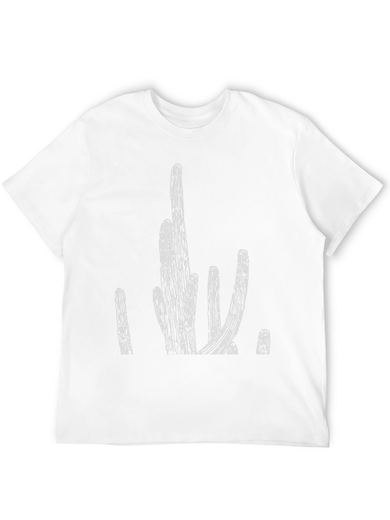 Cactus Graphic Tee - Desert Plant T-Shirt