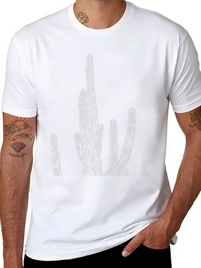 Cactus Graphic Tee - Desert Plant T-Shirt