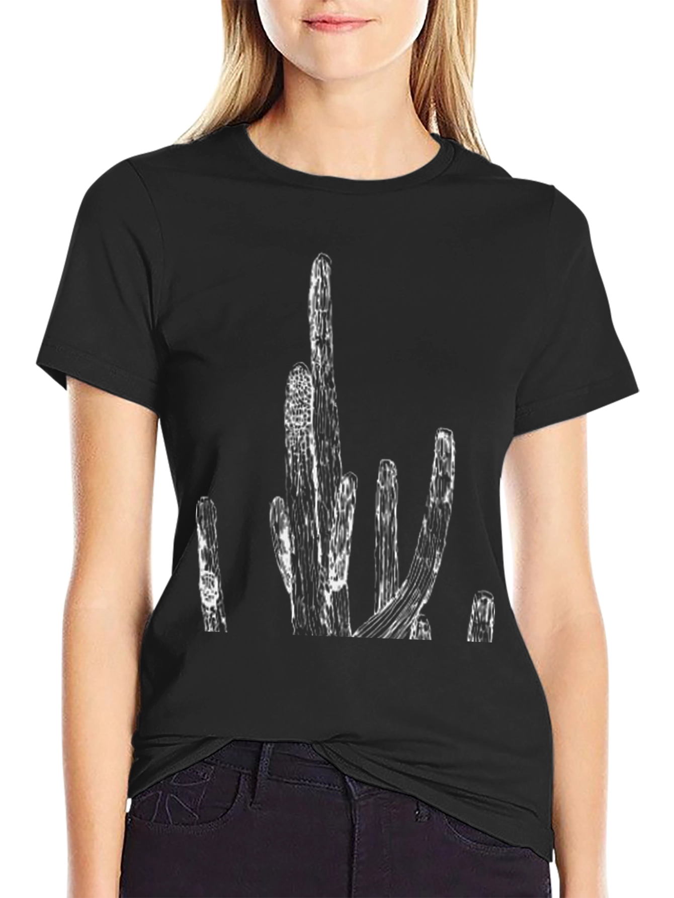 Cactus Graphic Tee - Desert Plant T-Shirt