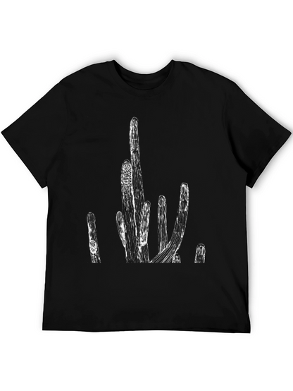 Cactus Graphic Tee - Desert Plant T-Shirt