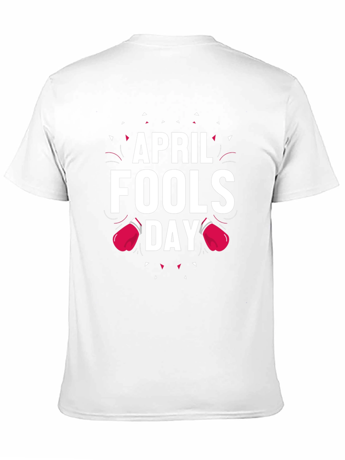 April Fools Day T-Shirt with Boxing Glove Design