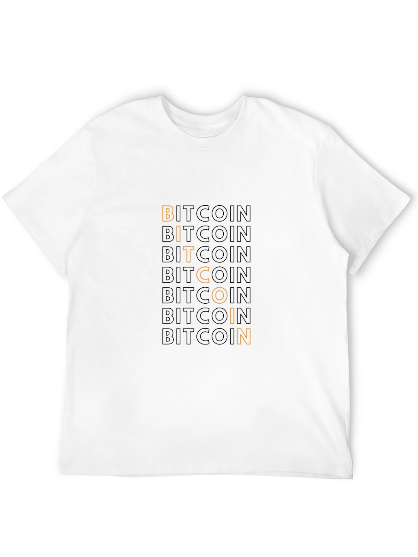 Bitcoin Graphic Tee - Black Crypto T-Shirt