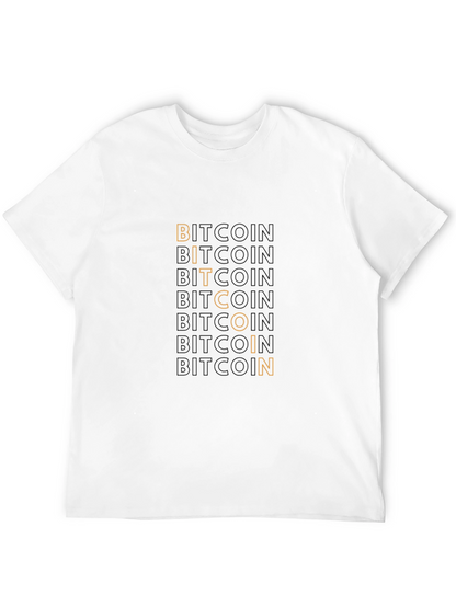 Bitcoin Graphic Tee - Black Crypto T-Shirt
