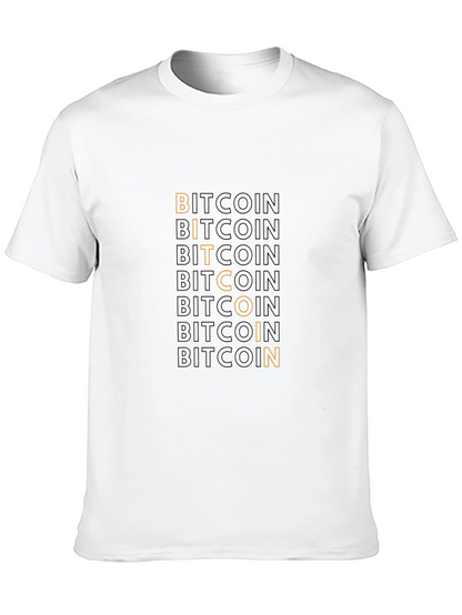 Bitcoin Graphic Tee - Black Crypto T-Shirt