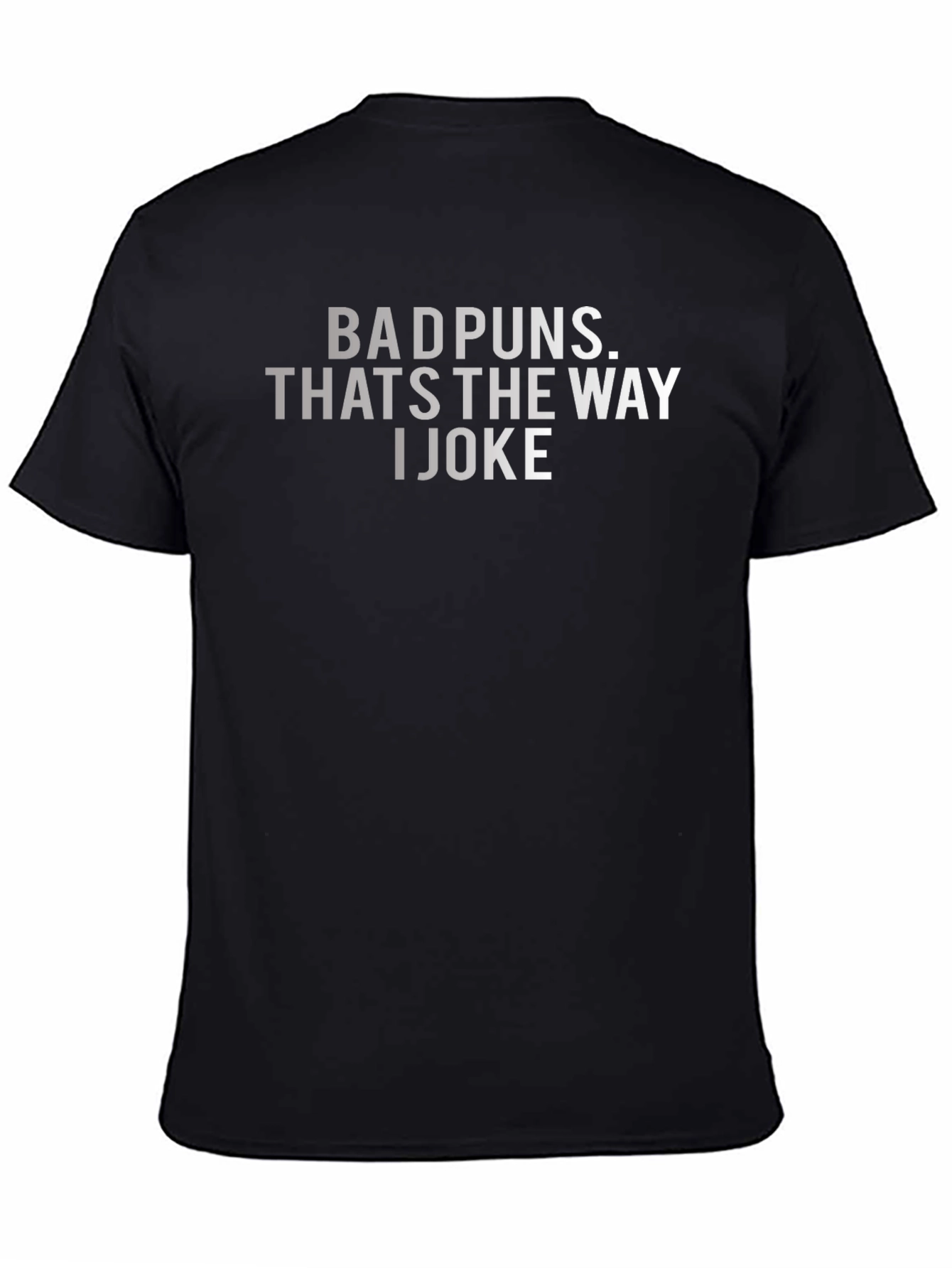 Bad Puns Thats the Way I Joke T-Shirt