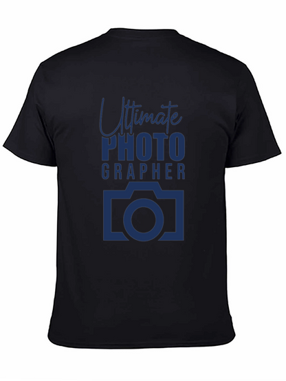 Ultimate Photographer Graphic T-Shirt - Black