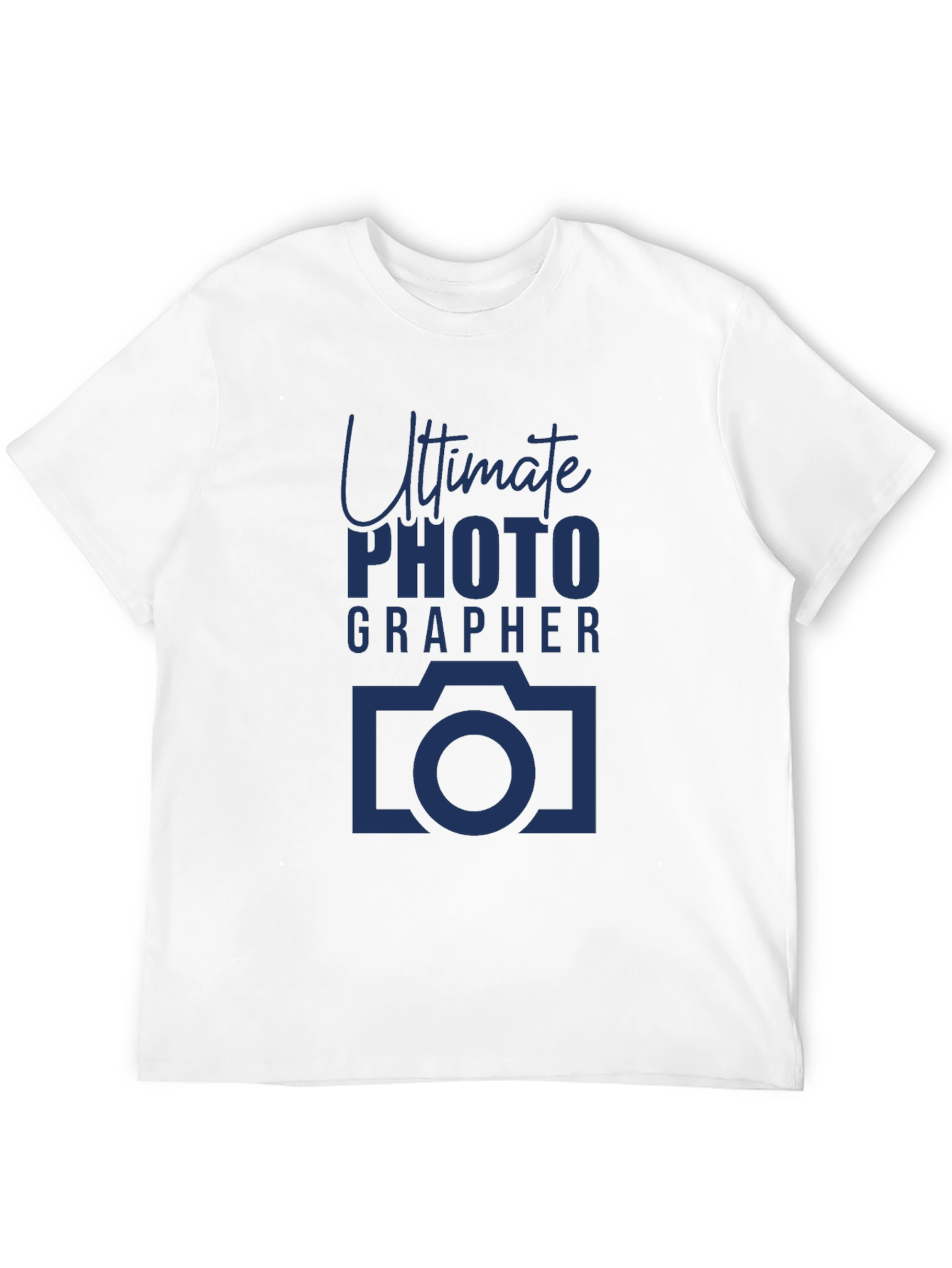 Ultimate Photographer Graphic T-Shirt - Black
