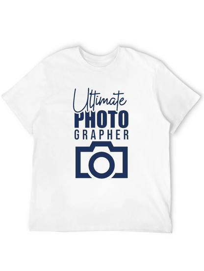 Ultimate Photographer Graphic T-Shirt - Black