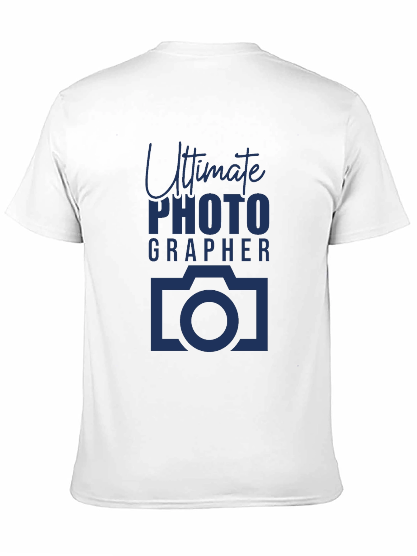 Ultimate Photographer Graphic T-Shirt - Black