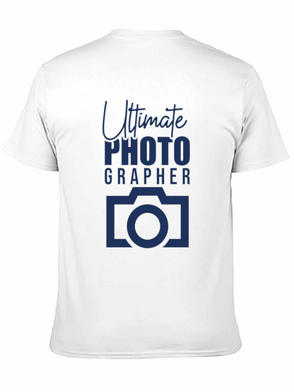 Ultimate Photographer Graphic T-Shirt - Black