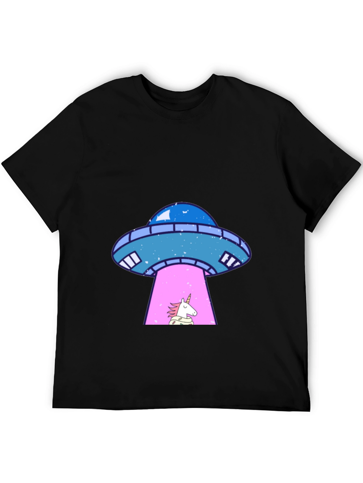 UFO Unicorn Abduction Graphic Tee