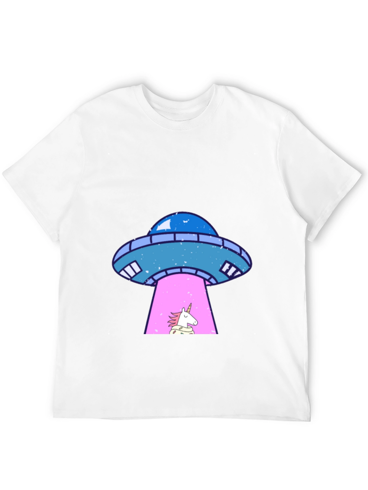 UFO Unicorn Abduction Graphic Tee