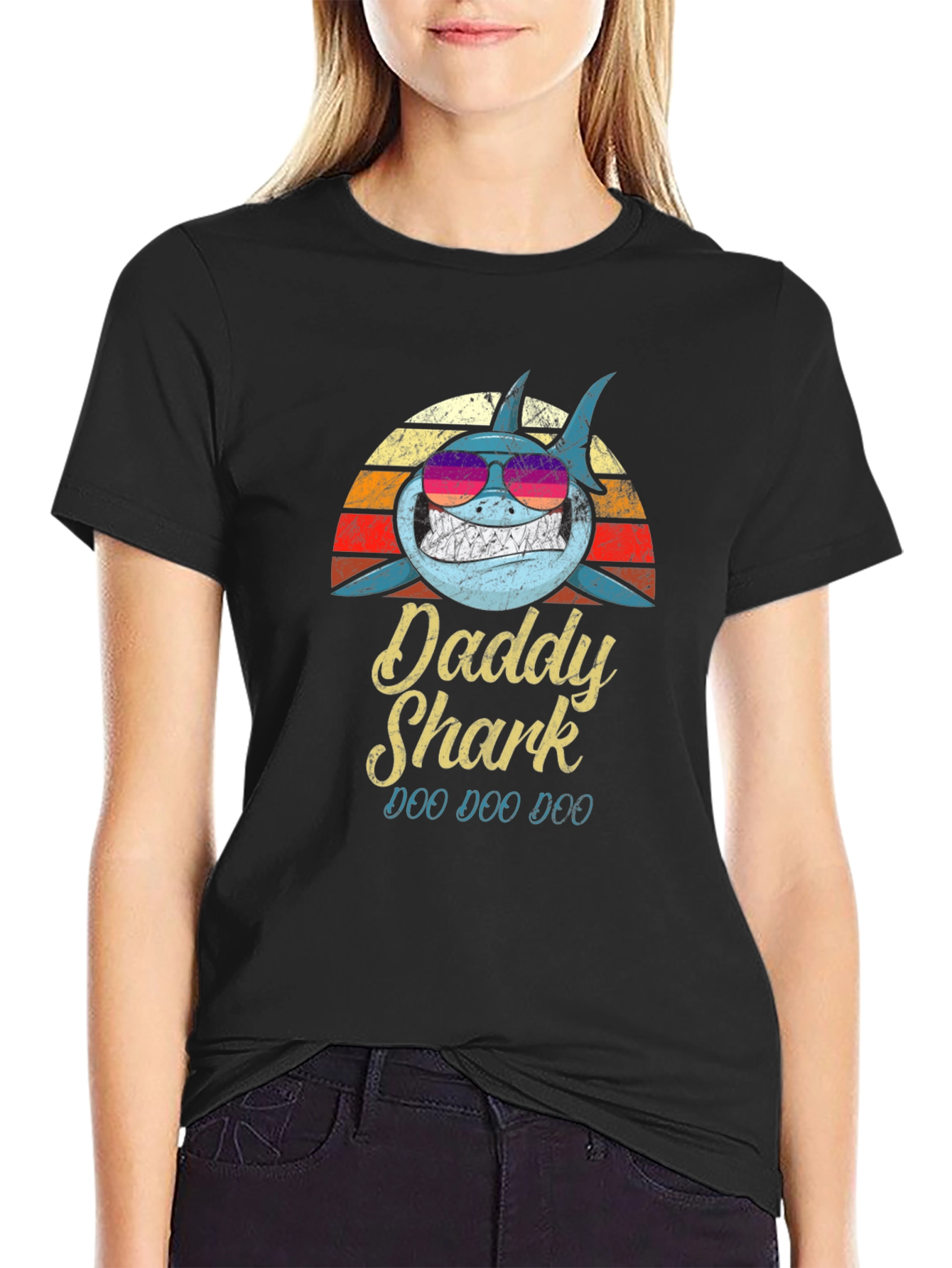 Daddy Shark Graphic Tee