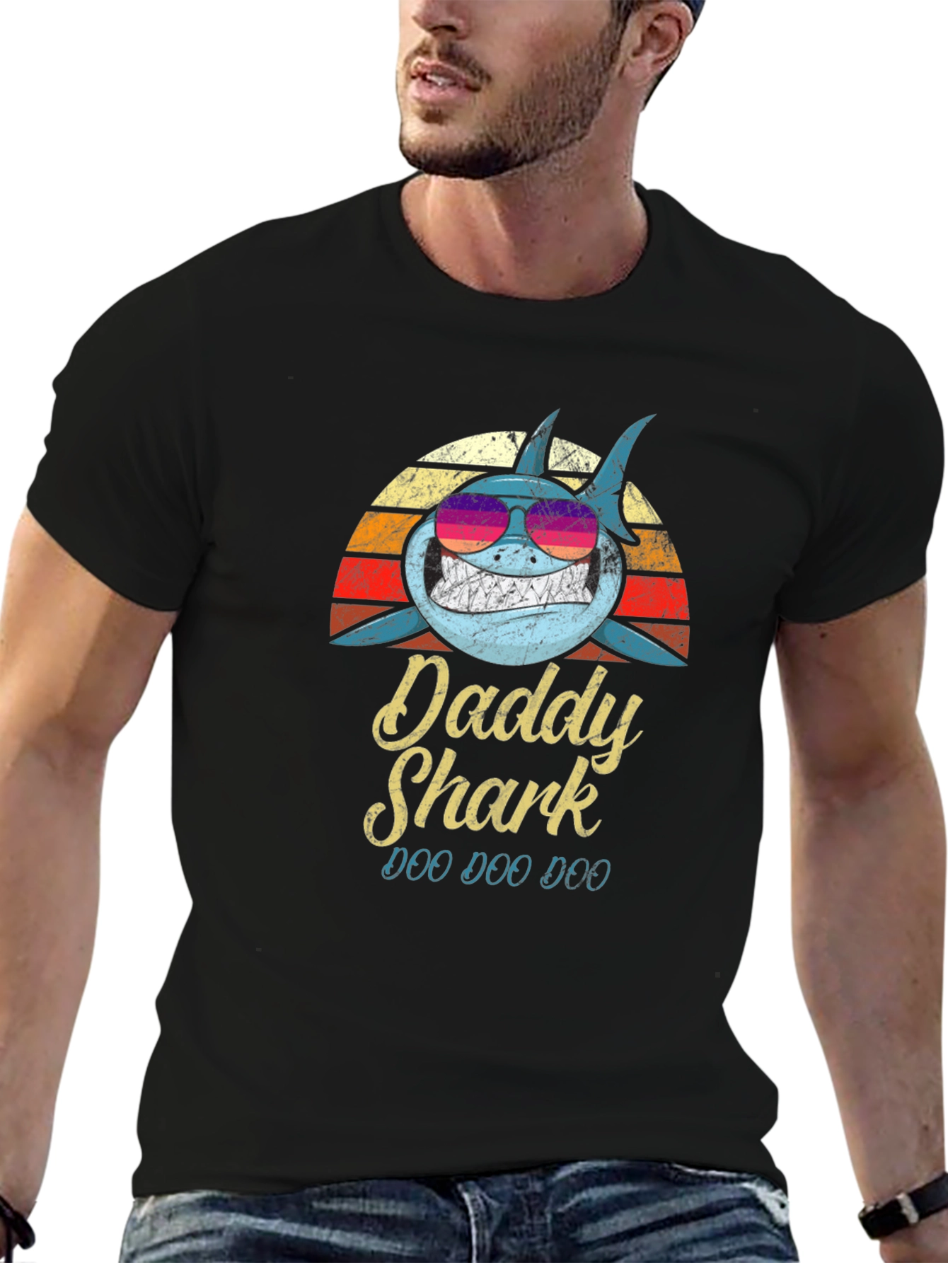 Daddy Shark Graphic Tee