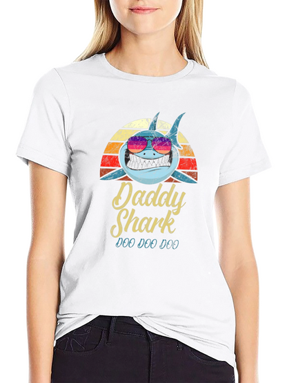 Daddy Shark Graphic Tee