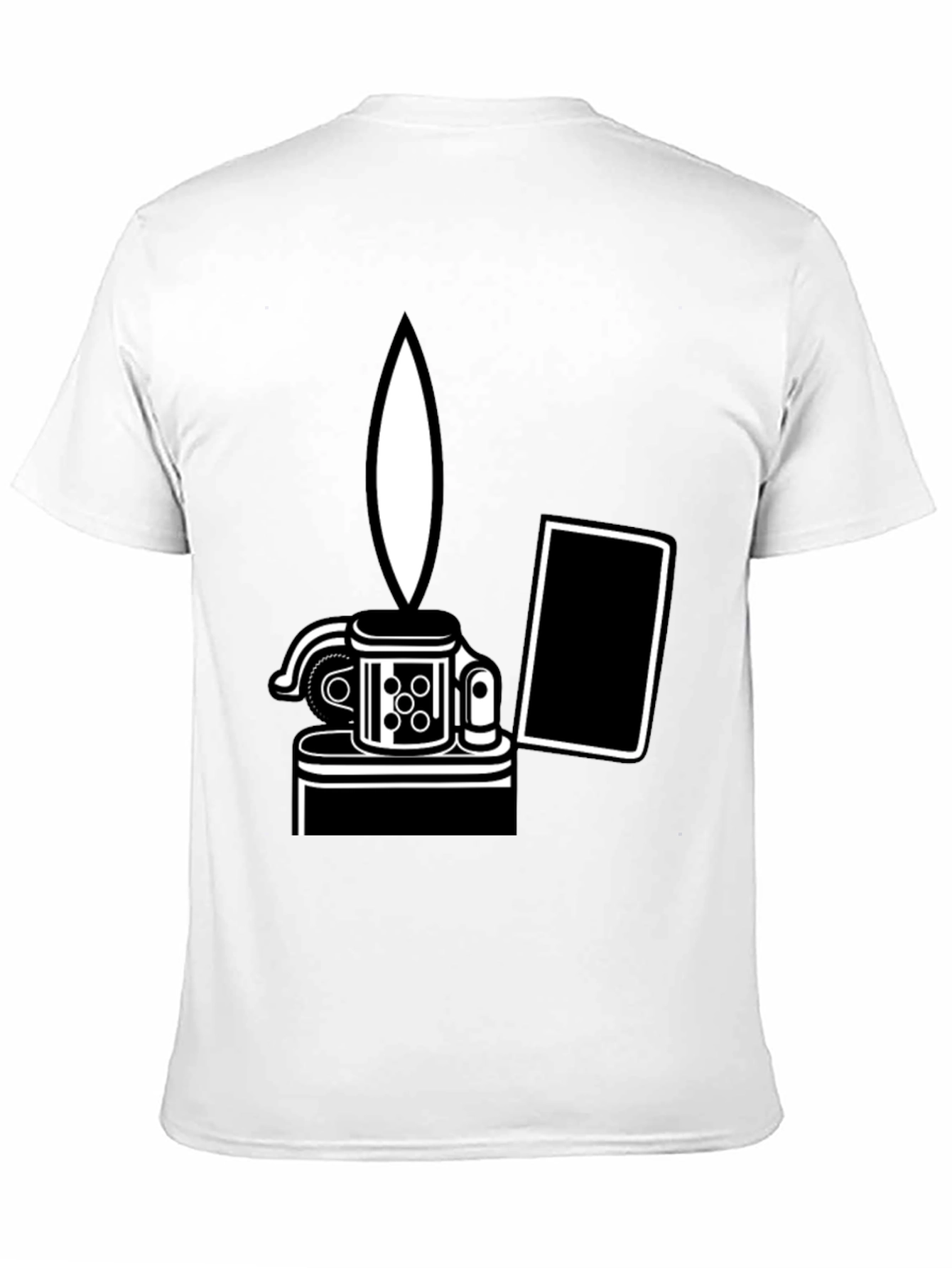 Zippo Lighter Graphic Tee - Cool & Unique Design