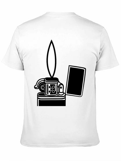 Zippo Lighter Graphic Tee - Cool & Unique Design