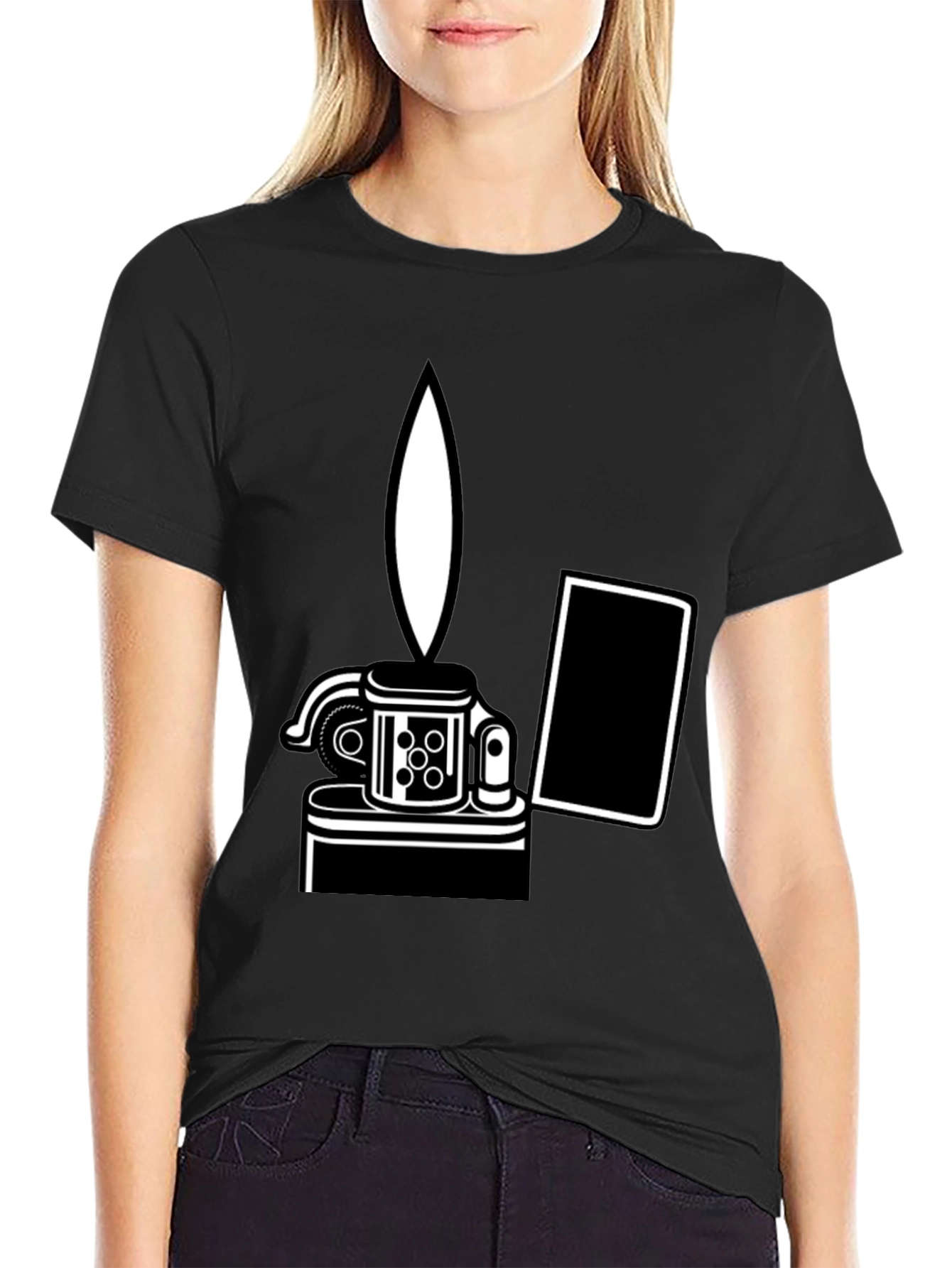 Zippo Lighter Graphic Tee - Cool & Unique Design