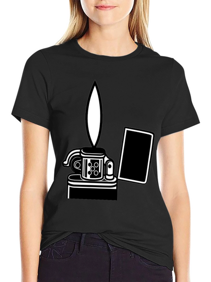 Zippo Lighter Graphic Tee - Cool & Unique Design